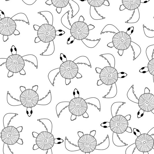 Colour In Gift Card “Colour Me Curious" (Turtle Small Pattern)