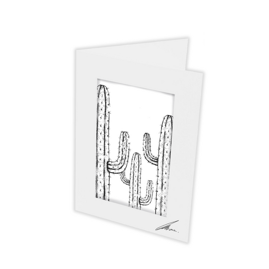 Colour In Gift Card “Colour Me Curious" (Cacti)