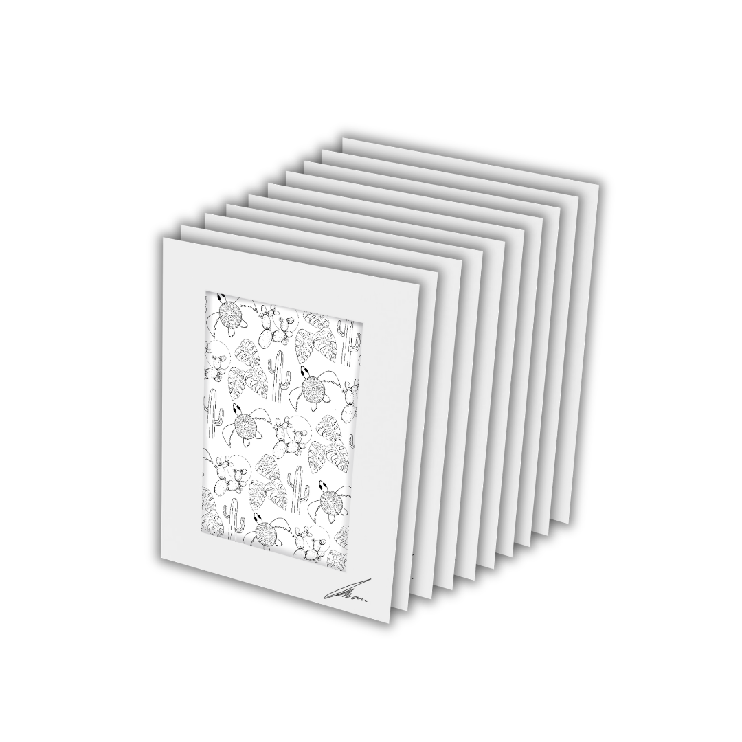 Colour In Gift Card Pack “Colour Me Curious" (Random Selection) x10 Cards